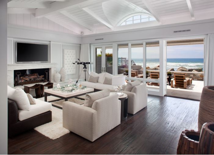 Del Mar House Living Room